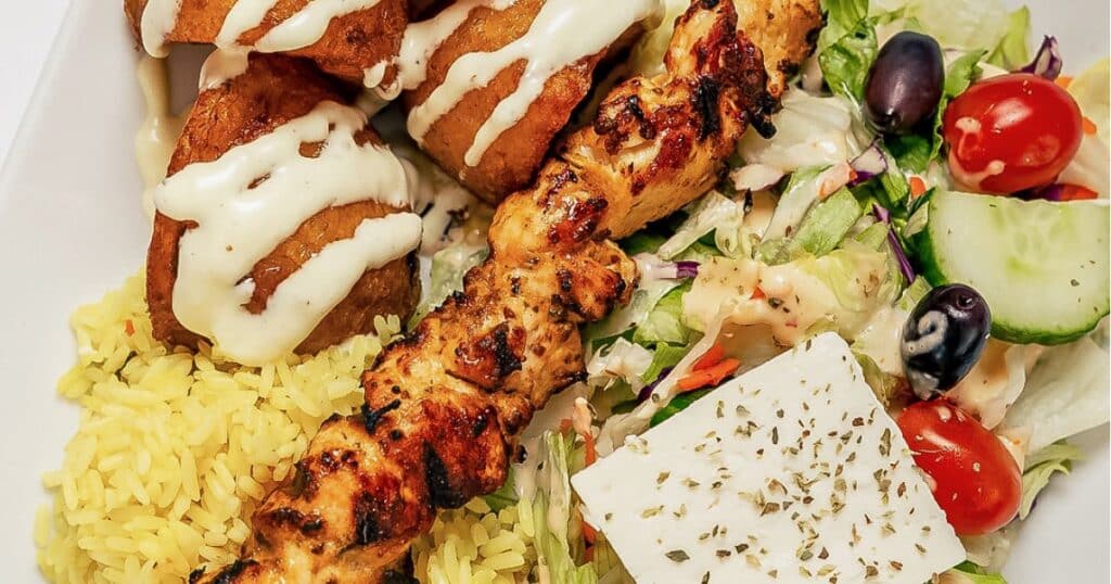 Why Chicken Souvlaki Is the Favorite Greek Food Everyone Keeps Coming Back To